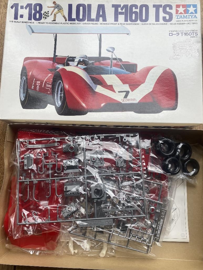 Lola T-160 TS échelle 1:18 Tamiya, Neuf, Enlèvement ou Envoi, Voiture, Plus grand que 1:32