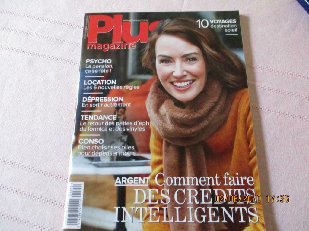 REVUE "PLUS MAGAZINE"COMMENT FAIRE DES CREDITS INTELLIGENTS., Enlèvement ou Envoi, Comme neuf, Magazine féminins