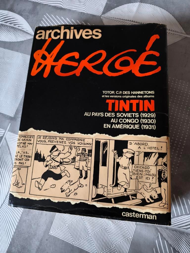 TINTIN archives 1973, Livres, Enlèvement
