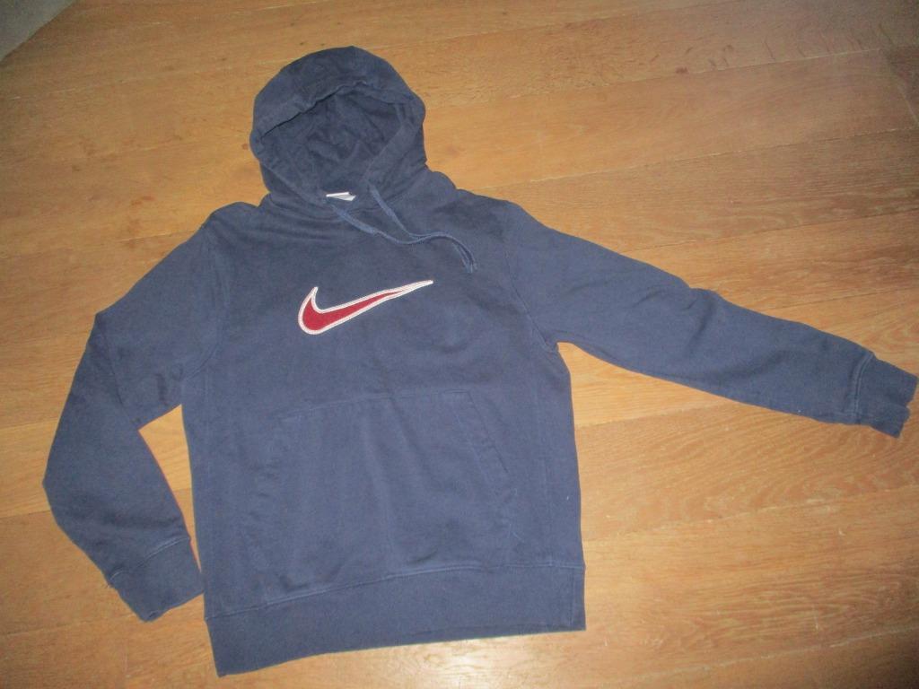 Trui nike , hoodie , met zakken , trui met kap, Blauw, Nike, Ophalen of Verzenden, Zo goed als nieuw