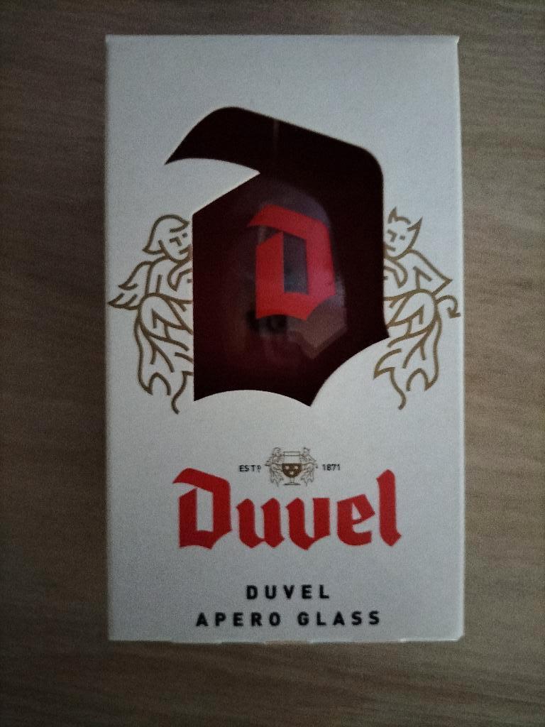 Duvel Apero glas16,5cl, Ophalen of Verzenden, Zo goed als nieuw, Glas of Glazen, Duvel