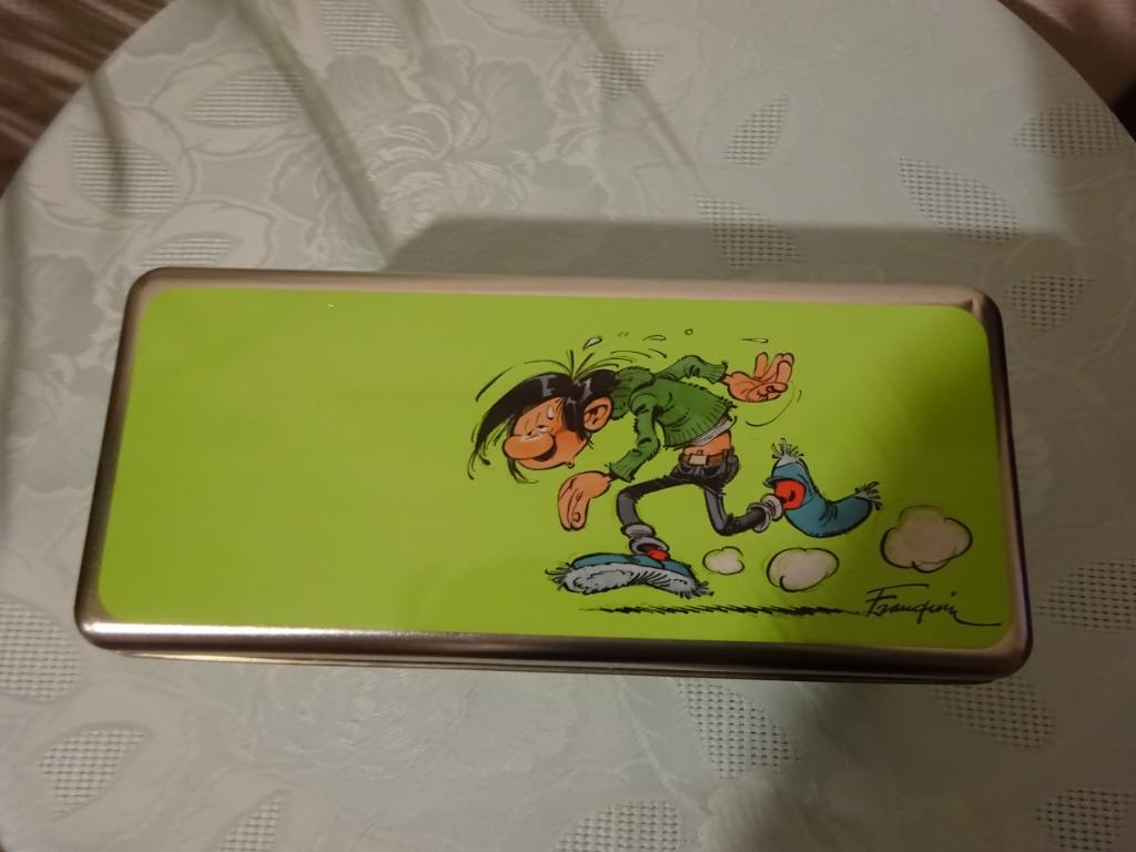Boîte Gaston Lagaffe ., Enlèvement ou Envoi, Neuf, Biscuits, Autres marques