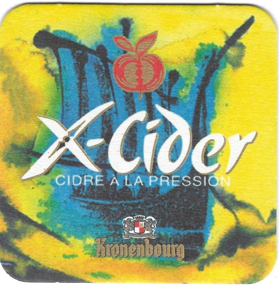 bierviltje 1st X-Cider, Verzamelen, Verzenden