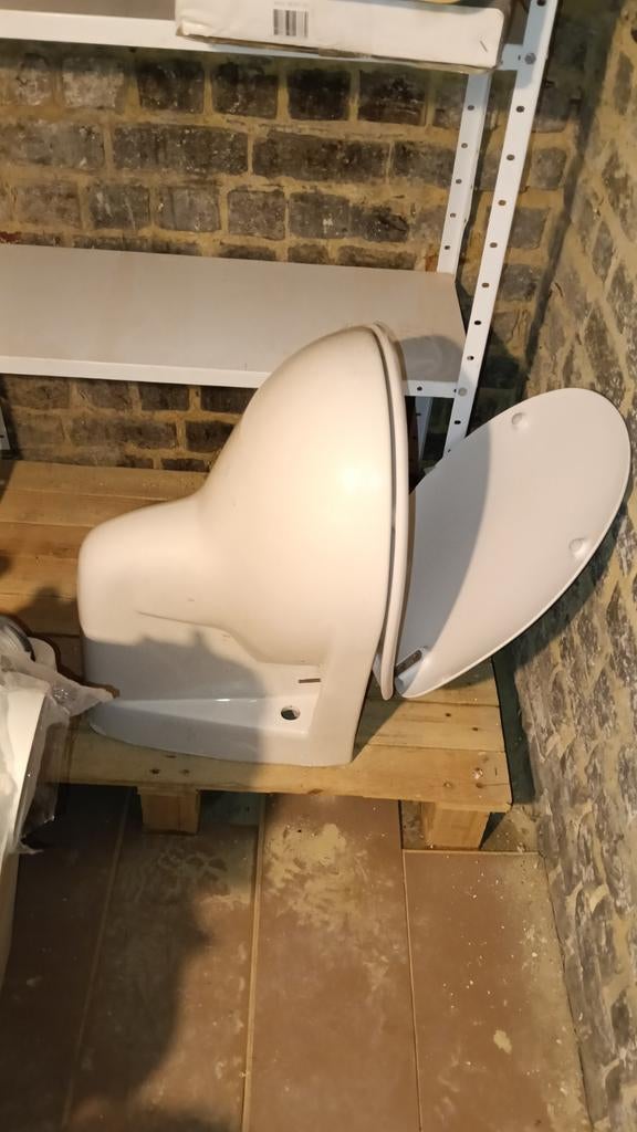 Cuvette WC suspendu, Enlèvement