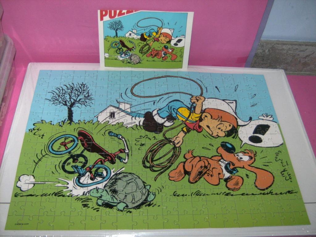 Vintage puzzel van bollie en billie. (300 stukjes), Ophalen of Verzenden, Overige figuren, Gebruikt