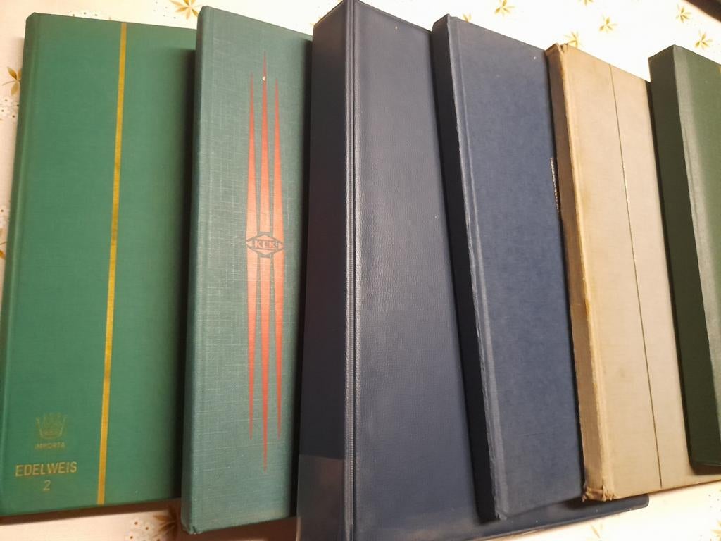 Lot postzegelalbums, Ophalen of Verzenden