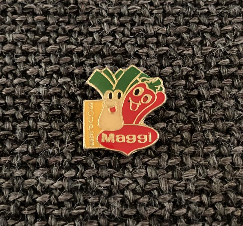 PIN - MAGGI, Verzamelen, Verzenden, Gebruikt, Merk, Speldje of Pin