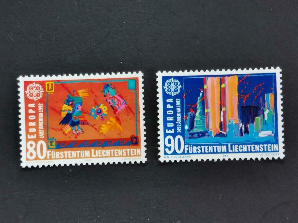Liechtenstein 1992 - Europe - MNH, Envoi, Non oblitéré
