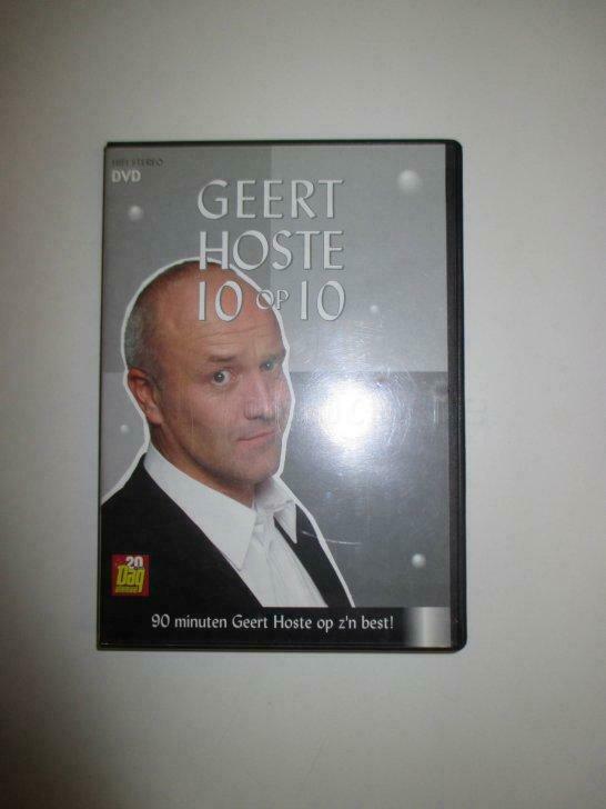 DVD Geert Hoste 10 op 10, Ophalen of Verzenden