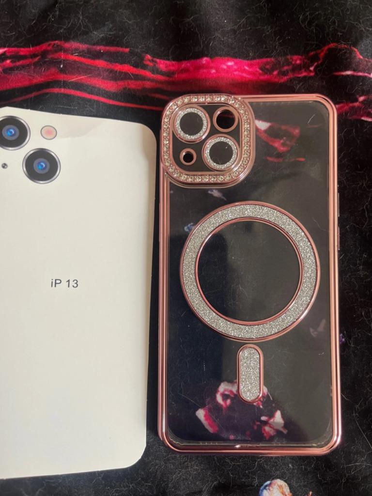 glinsterende hoes I phone 13 strassen, IPhone 13, Nieuw, Hoesje of Tasje, Ophalen of Verzenden