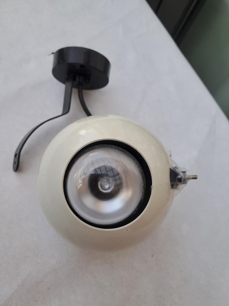 Plafonnier vintage Eyeball, Enlèvement ou Envoi, Utilisé