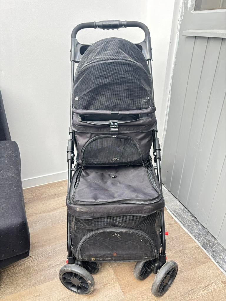Honden buggy, Dieren en Toebehoren, Ophalen, Zo goed als nieuw