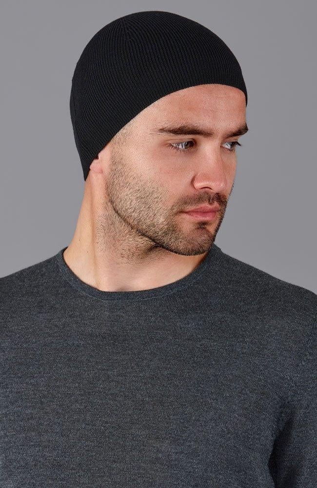 Spiral Wax Brain Cap - Zwarte Beanie Muts, Ophalen of Verzenden, Nieuw, Spiral Wax, Muts