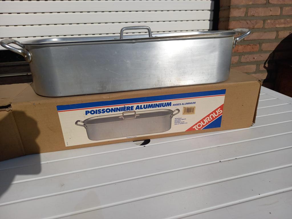 Aluminium poissonniére 60x20x15cm, Enlèvement, Comme neuf, Aluminium