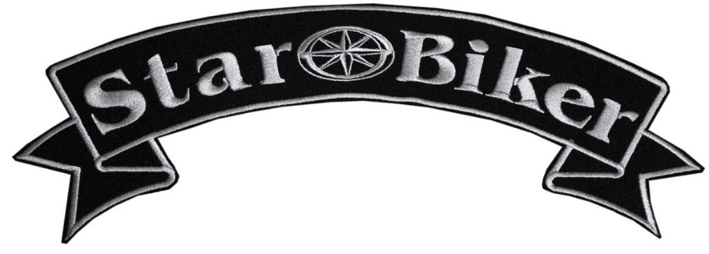 Patch banner (boven) vest Yamaha Star Biker XL - 340x140mm, Ophalen of Verzenden, Nieuw zonder kaartje, Dames, Overige typen