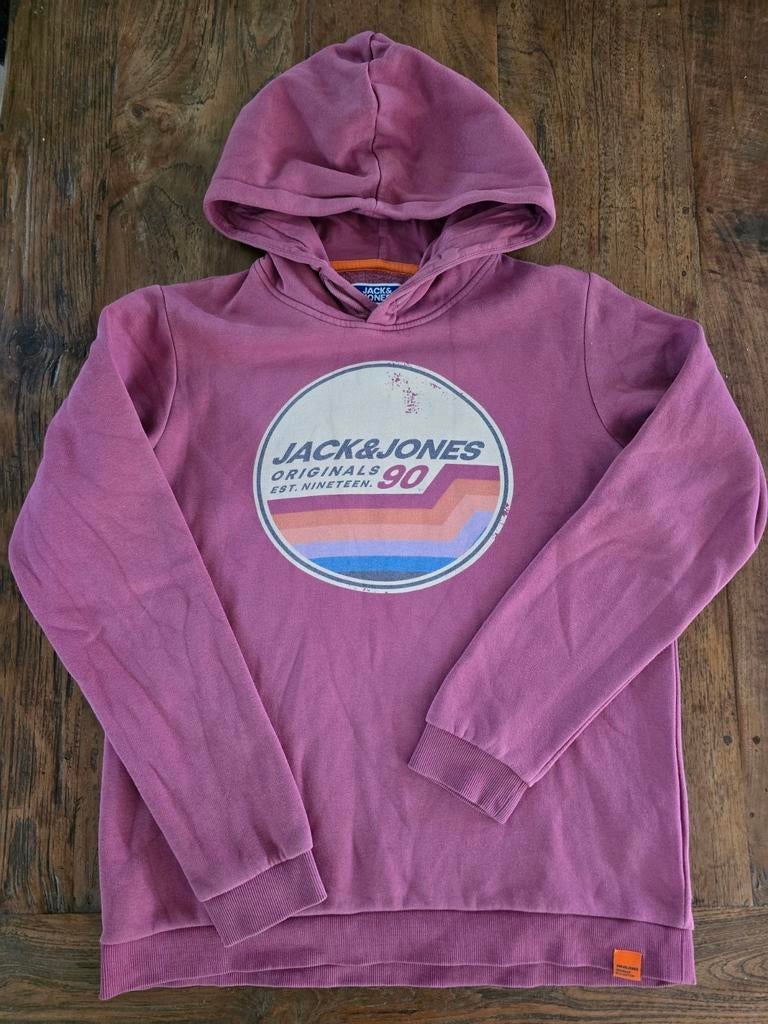 Mooie hoodie jack-jones 164, Kinderen en Baby's, Jongen of Meisje, Trui of Vest, Ophalen of Verzenden, Zo goed als nieuw
