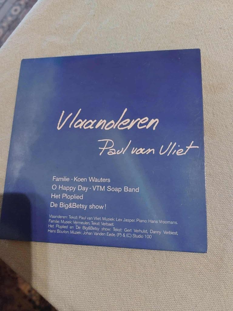 CD : Vlaanderen / Paul van Vliet, Envoi, Utilisé