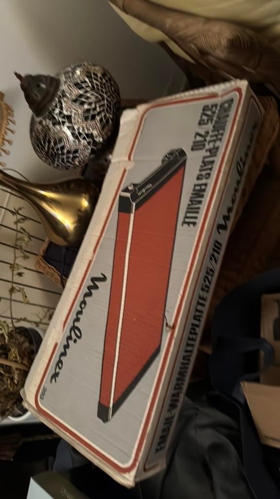 Chauffe plats  neuve, Enlèvement