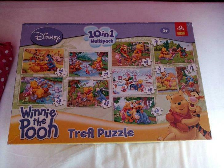 Puzzel Winnie the Pooh, Gebruikt