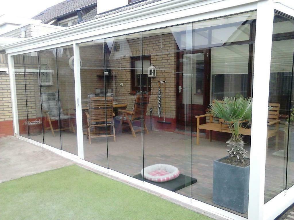 Goedkope en luxe glaswand, 64, 82, 98, of 104 cm breed, Doe-het-zelf en Bouw, 225 cm of meer, Ophalen of Verzenden, Inclusief glas