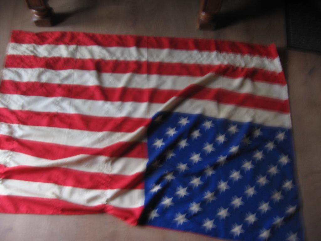 drapeau américain, Enlèvement ou Envoi