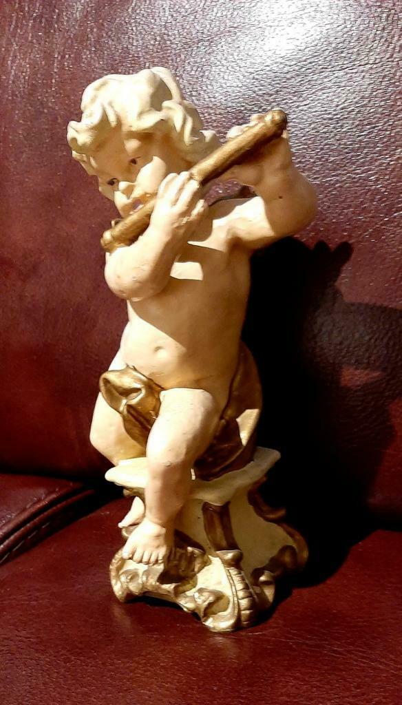 Ange en terre cuite, Enlèvement ou Envoi, Comme neuf