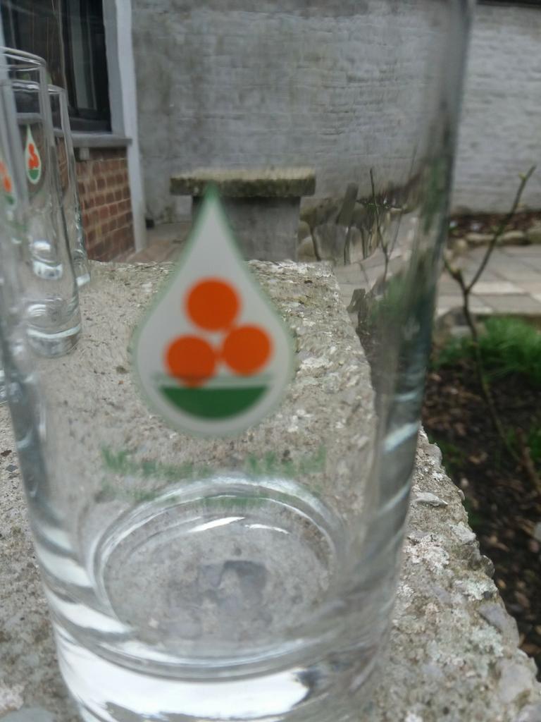 Fruitsap glazen van Minute Maid, Ophalen, Nieuw, Glas, Glas of Glazen