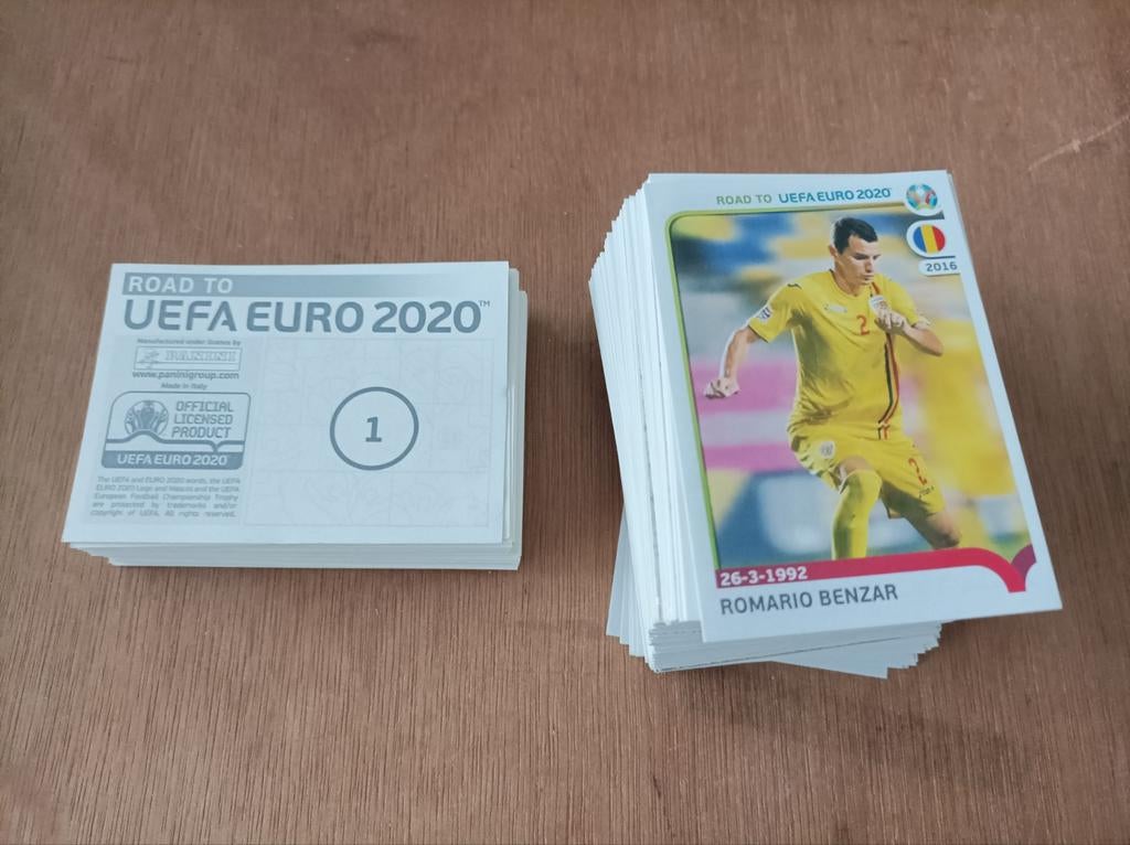 Panini Road to UEFA Euro 2020, 356 autocollants différents, Hobby & Loisirs créatifs, Enlèvement ou Envoi