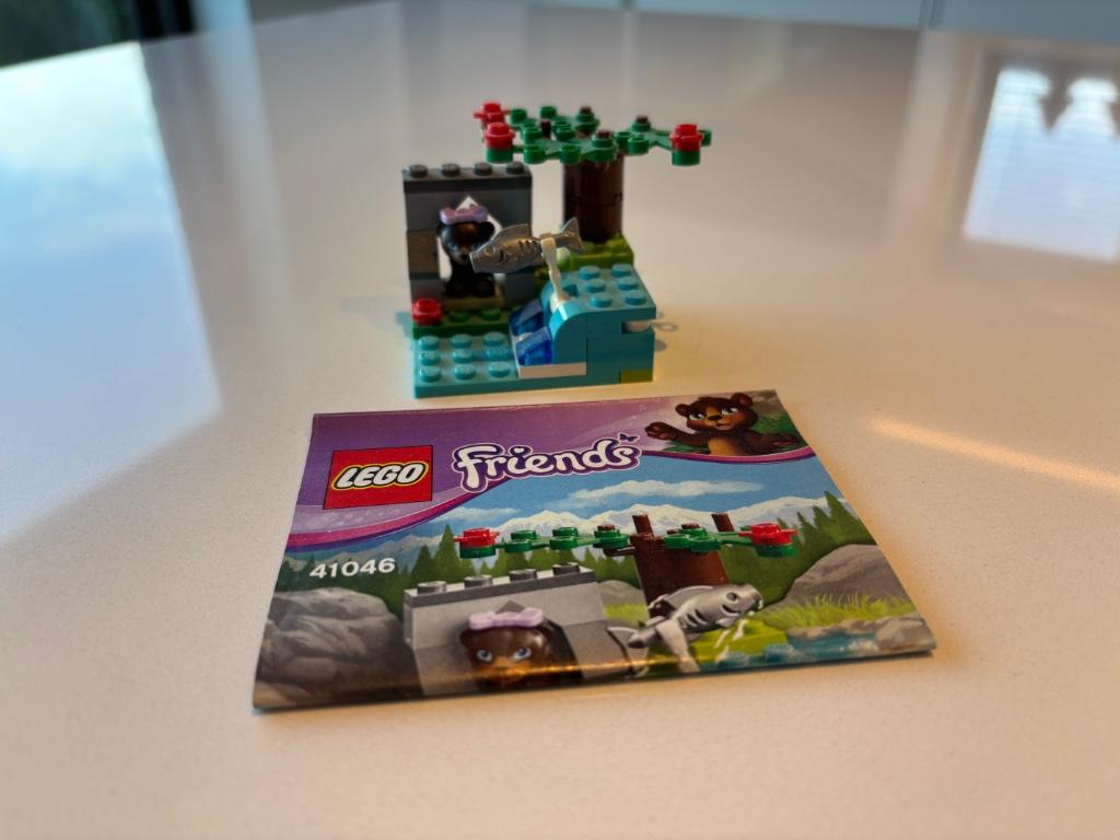 LEGO Friends (41046) Bruine beer en rivier, Ophalen, Zo goed als nieuw, Complete set, Lego