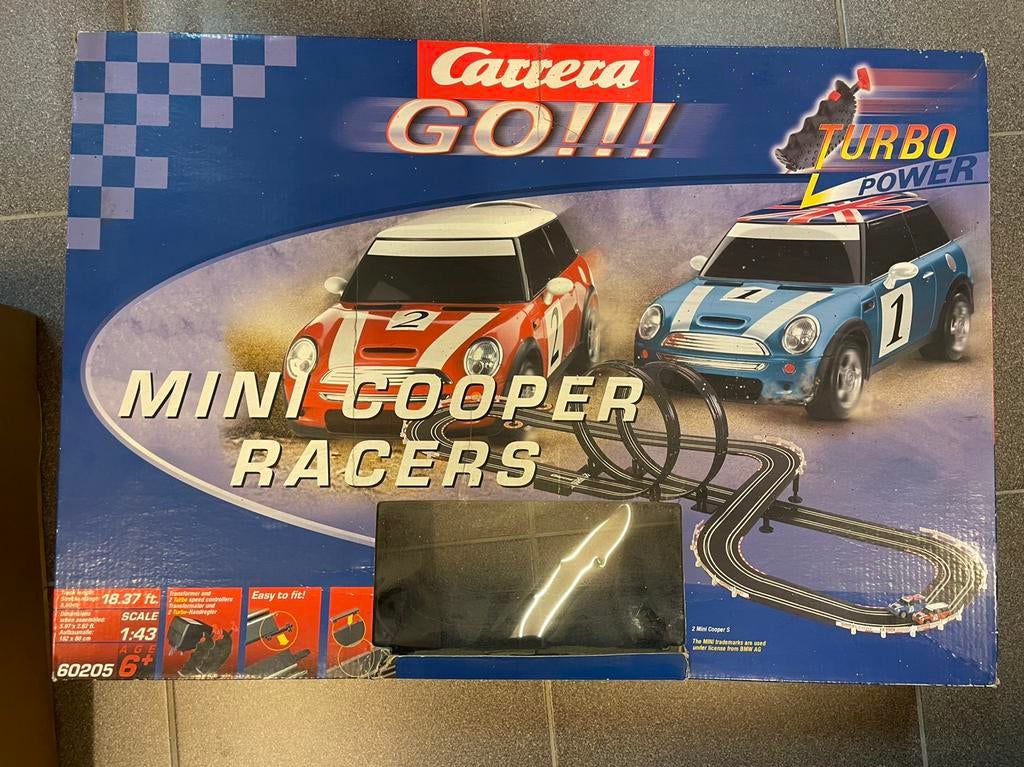 Mini Coopers racers, Kinderen en Baby's, Ophalen of Verzenden, Zo goed als nieuw