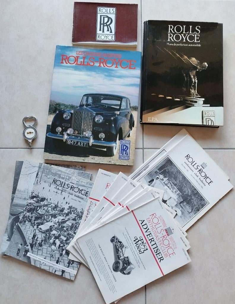ROLLS ROYCE LIVRES & REVUES DE CLUB, Autos : Pièces & Accessoires, Enlèvement, Neuf
