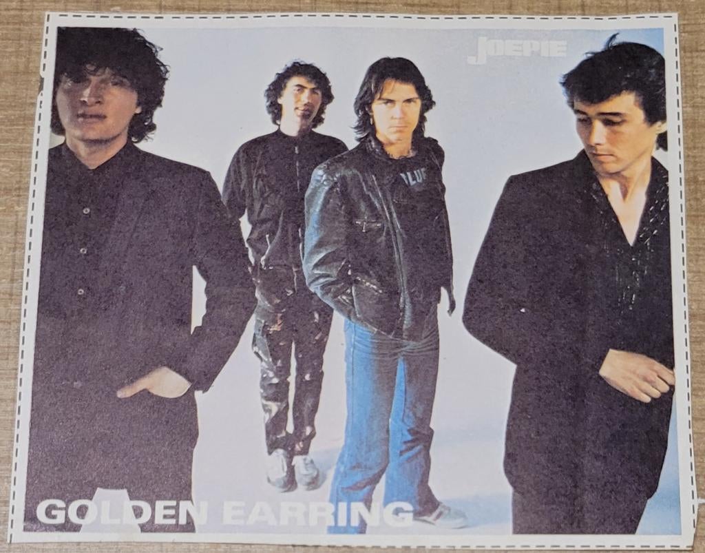 Golden Earring: oude sticker (Joepie), Ophalen of Verzenden, Gebruikt, Overige typen