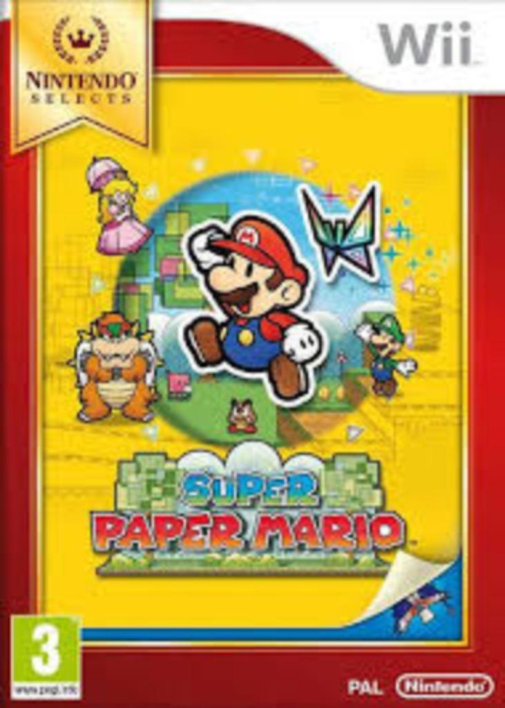 Super Paper Mario Wii-spel., Games en Spelcomputers, 1 speler, Ophalen of Verzenden, Zo goed als nieuw, Vanaf 3 jaar