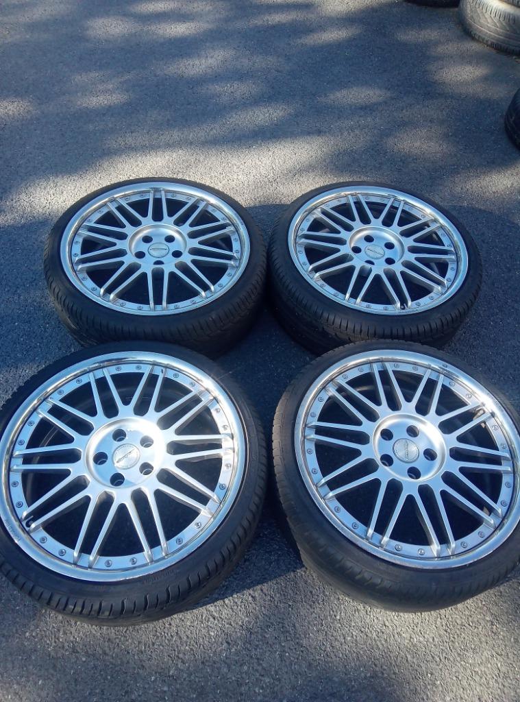 4 ROUES JANTES ALU AVEC PNEUS 20 POUCES 5X114.3, Enlèvement, Utilisé, Hyundai