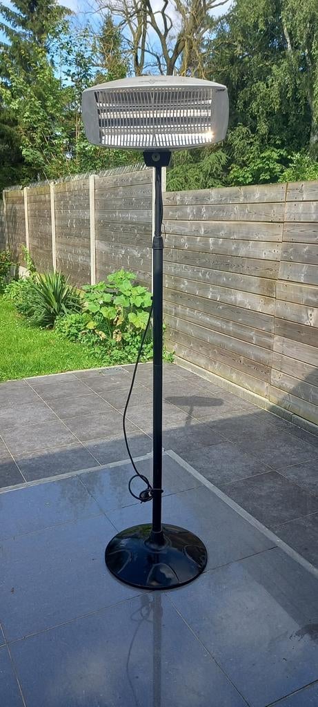 Elektrische terrasverwarmer, Tuin en Terras, Ophalen, Zo goed als nieuw