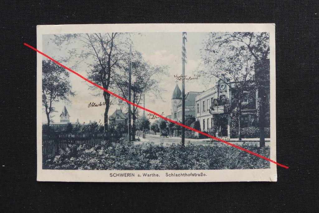 Postkaart 21/6/1917 Schwerin Skwierzyna, Duitsland Polen, Ophalen of Verzenden, Voor 1920, Gelopen, Duitsland