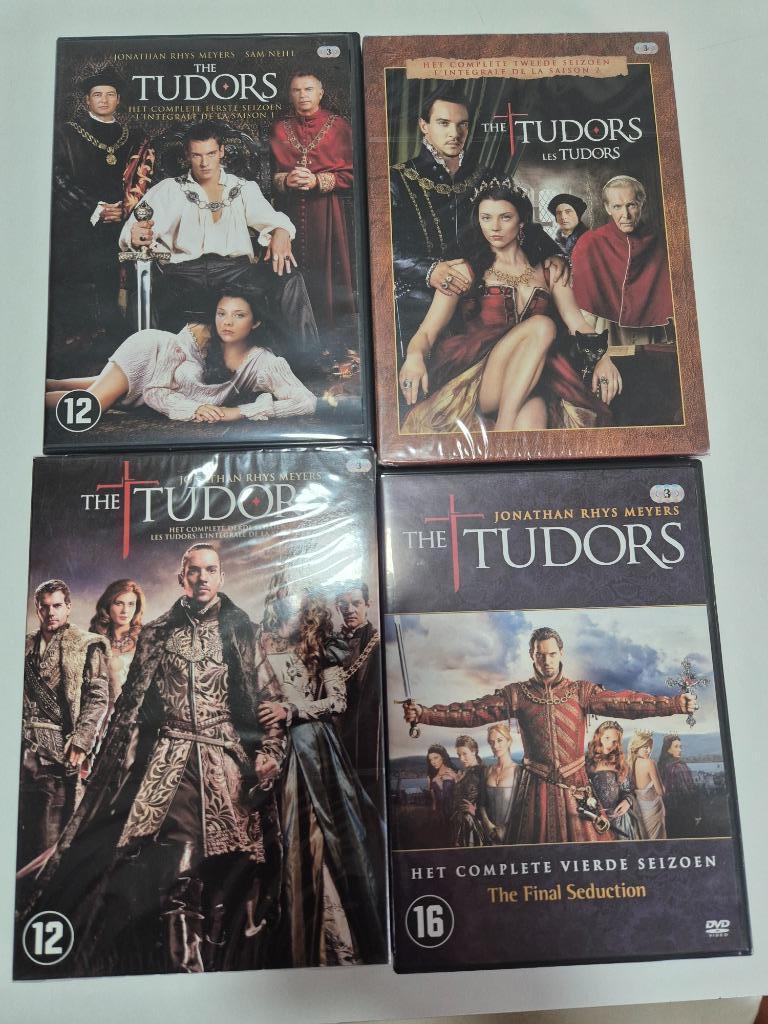 The Tudors, 4 seizoenen, DVD (waarvan 2 nog in verpakking), Vanaf 9 jaar, Ophalen of Verzenden, Nieuw in verpakking, Drama