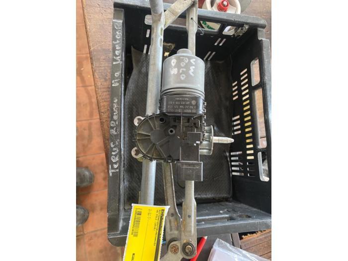 Moteur + mécanique essuie-glace d'un Volkswagen Polo, Volkswagen, -, 3 mois de garantie, Utilisé