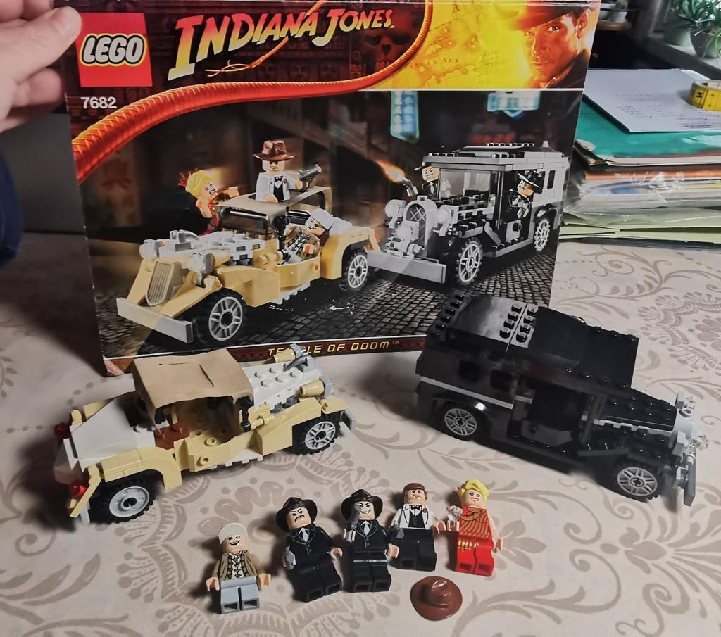 Lego Indiana Jones 7682 (volledig - zgan), Kinderen en Baby's, Speelgoed | Duplo en Lego, Zo goed als nieuw, Lego, Ophalen of Verzenden