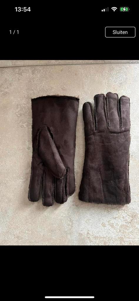 Dameshandschoenen leder met wol Nieuw, Kleding | Dames, Mutsen, Sjaals en Handschoenen, Ophalen of Verzenden, Nieuw