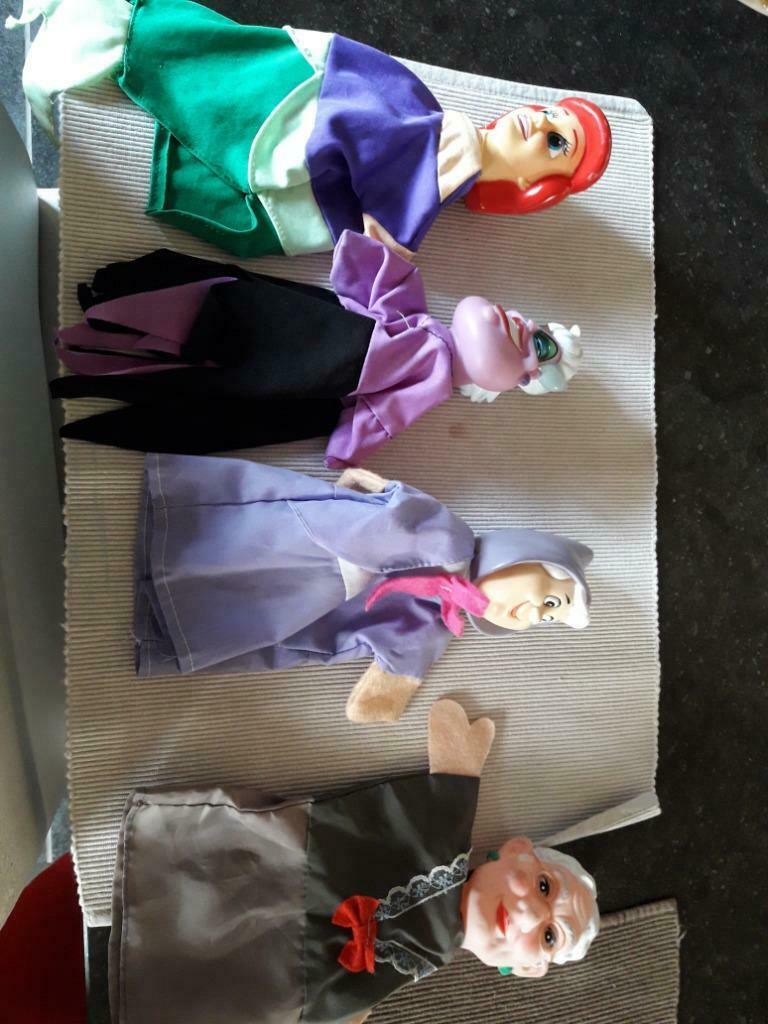 4 handpoppen disney, Enlèvement ou Envoi, Utilisé, Garçon ou Fille