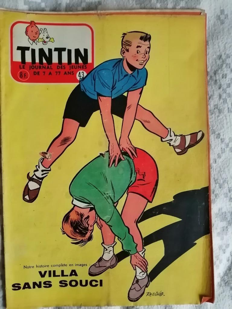 Journal de TINTIN édition Belge n43 - 24 octobre 1956, Ophalen of Verzenden, Tijdschrift