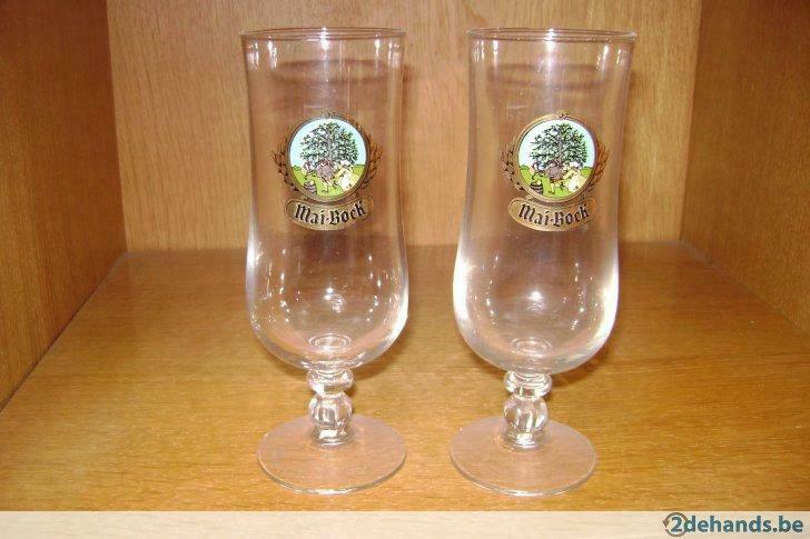 Bierglazen Mai-Bock, Verzamelen, Ophalen, Nieuw