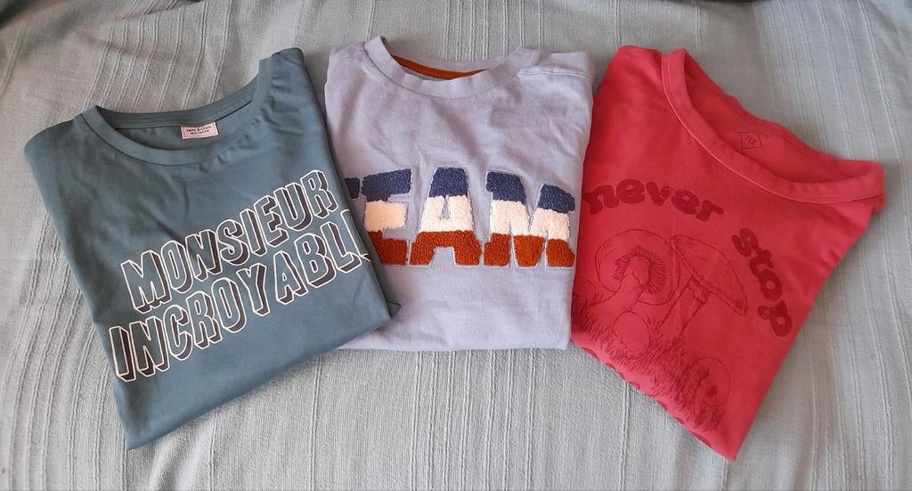Lot de 3 t-shirts manches longues 10 ans, Enlèvement ou Envoi