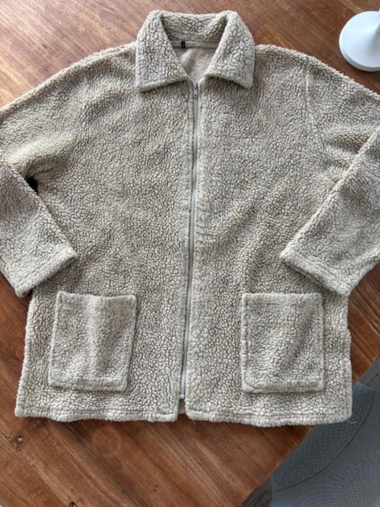 Vest teddy maat XL, Ophalen of Verzenden, Zo goed als nieuw, Maat 46/48 (XL) of groter, Beige