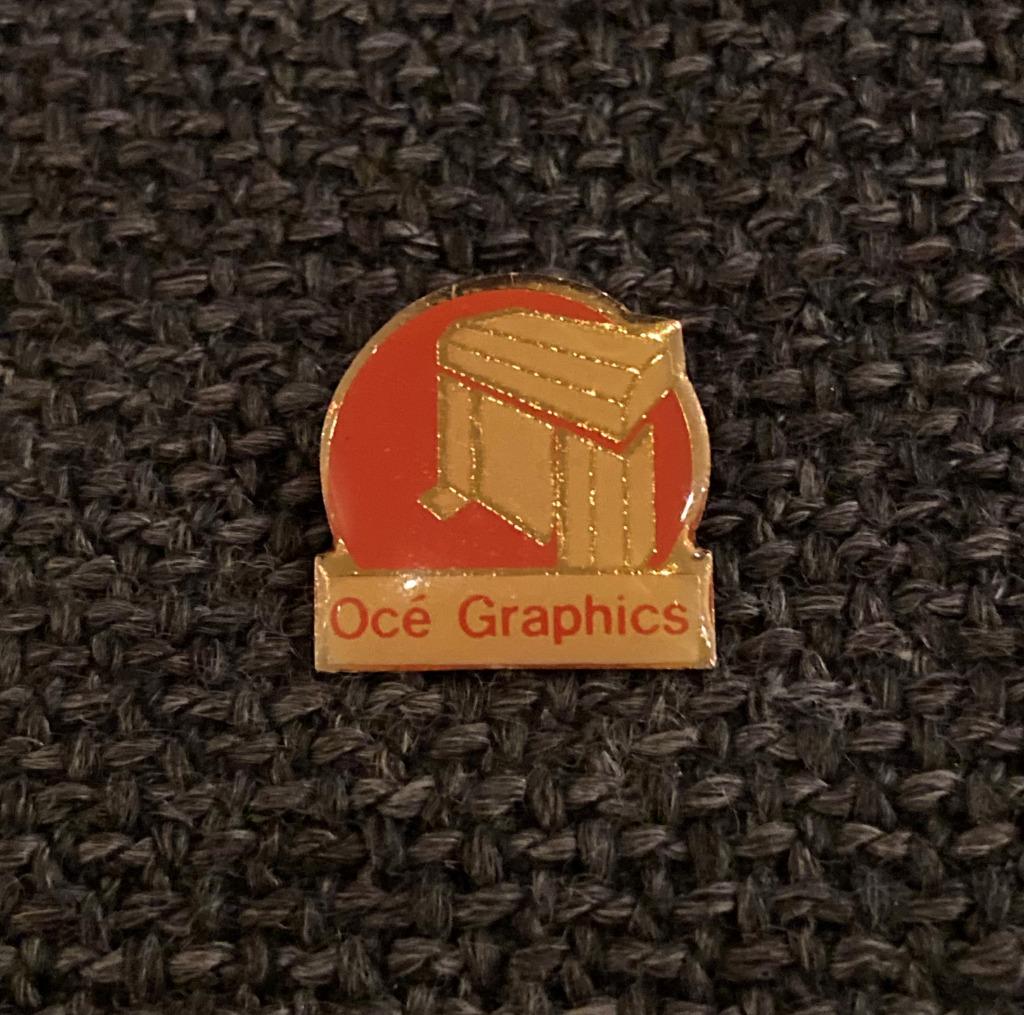 PIN - OCÉ GRAPHICS, Verzenden, Gebruikt, Overige onderwerpen, Speldje of Pin