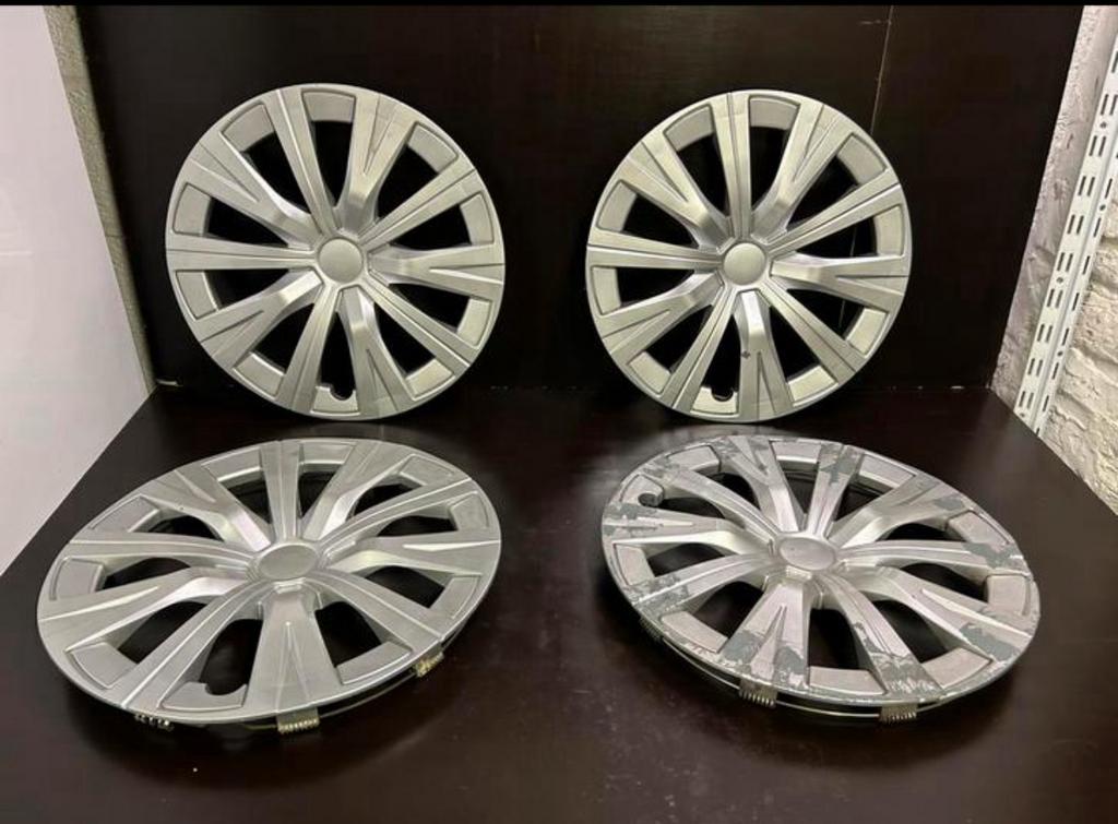 4 universele 16" wieldoppen prijs 5€/4, Ophalen of Verzenden, Gebruikt