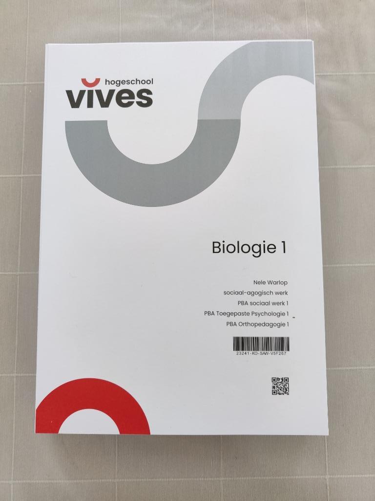 Curcus biologie 1, Boeken, Studieboeken en Cursussen, Ophalen of Verzenden, Nieuw, Hoger Onderwijs