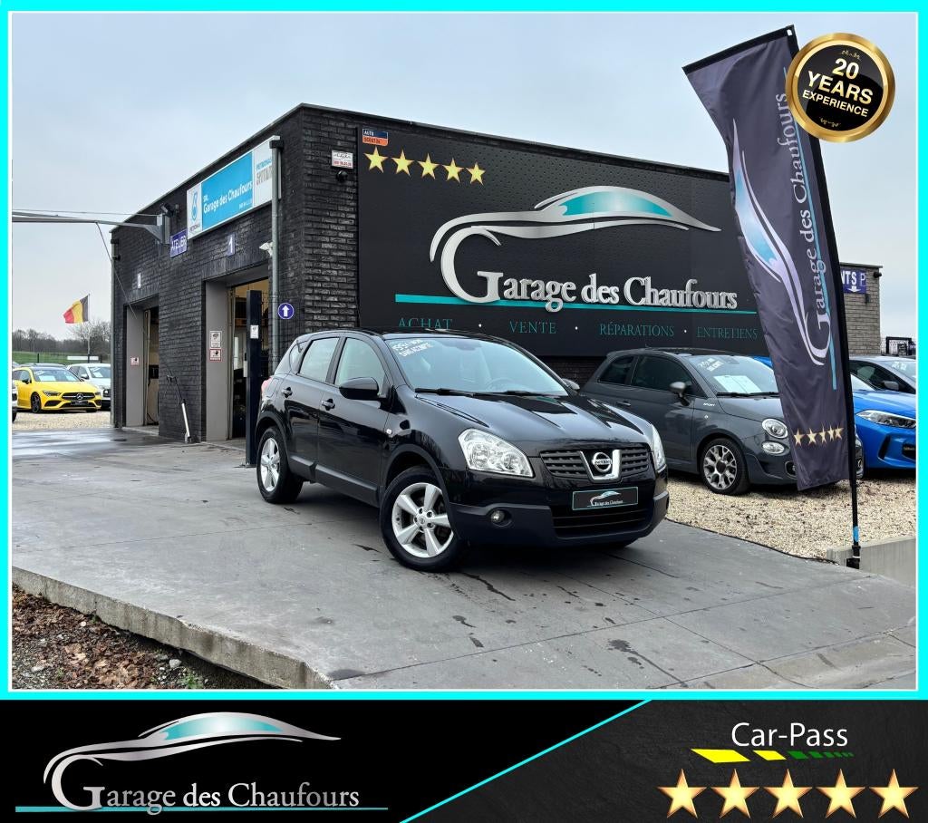 Nissan Qashqai 1.5 dCi 2WD -!12 maanden garantie! - T. Pano, Auto's, Voorwielaandrijving, Testrit aan huis, Stof, Zwart