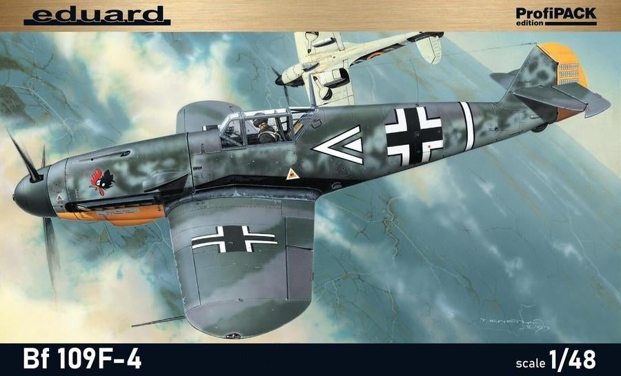 Eduard 1/48 Me BF 109F-4 incl. verzending naar afhaalpunt, Hobby en Vrije tijd, Overige merken, Nieuw, Ophalen of Verzenden, Groter dan 1:72